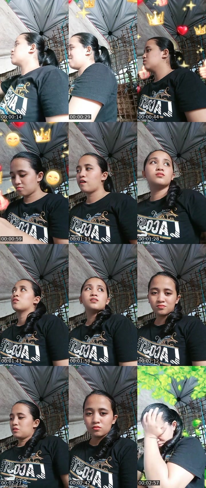 Contact-sheet preview of 🤏𝓒𝓸𝓫𝓻𝓪🤏Michi🤗♥️✨'s MICO Live recording