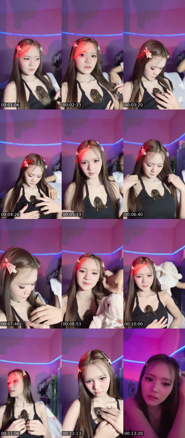 Contact-sheet preview of :[🧋] New vj - ตาต้า🦋🍃's MICO Live recording