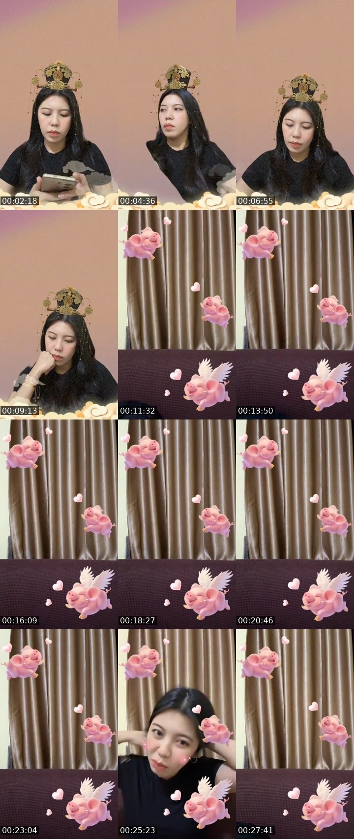 Contact-sheet preview of ☯︎Yaya ʰʸᵖᵉ 🚀's MICO Live recording