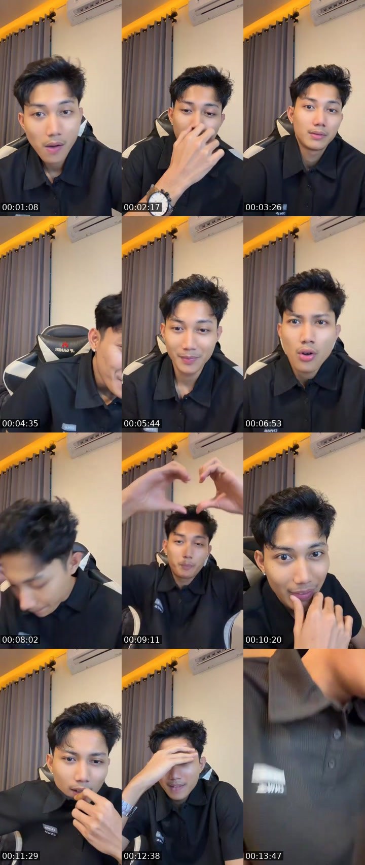 Contact-sheet preview of ˢᵀ Arya's MICO Live recording