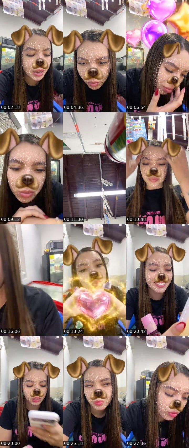Contact-sheet preview of VAL 👸🏼🩷💠's MICO Live recording