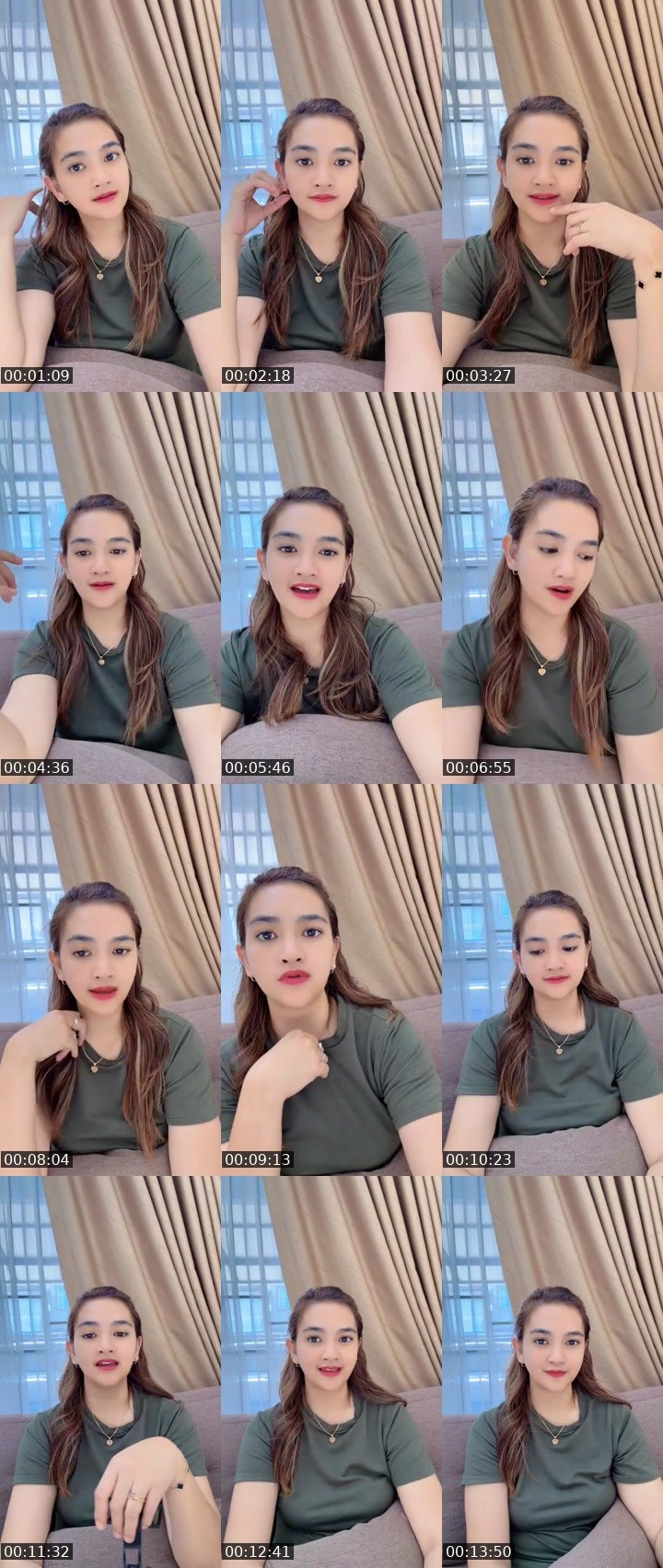 Contact-sheet preview of Nia's MICO Live recording