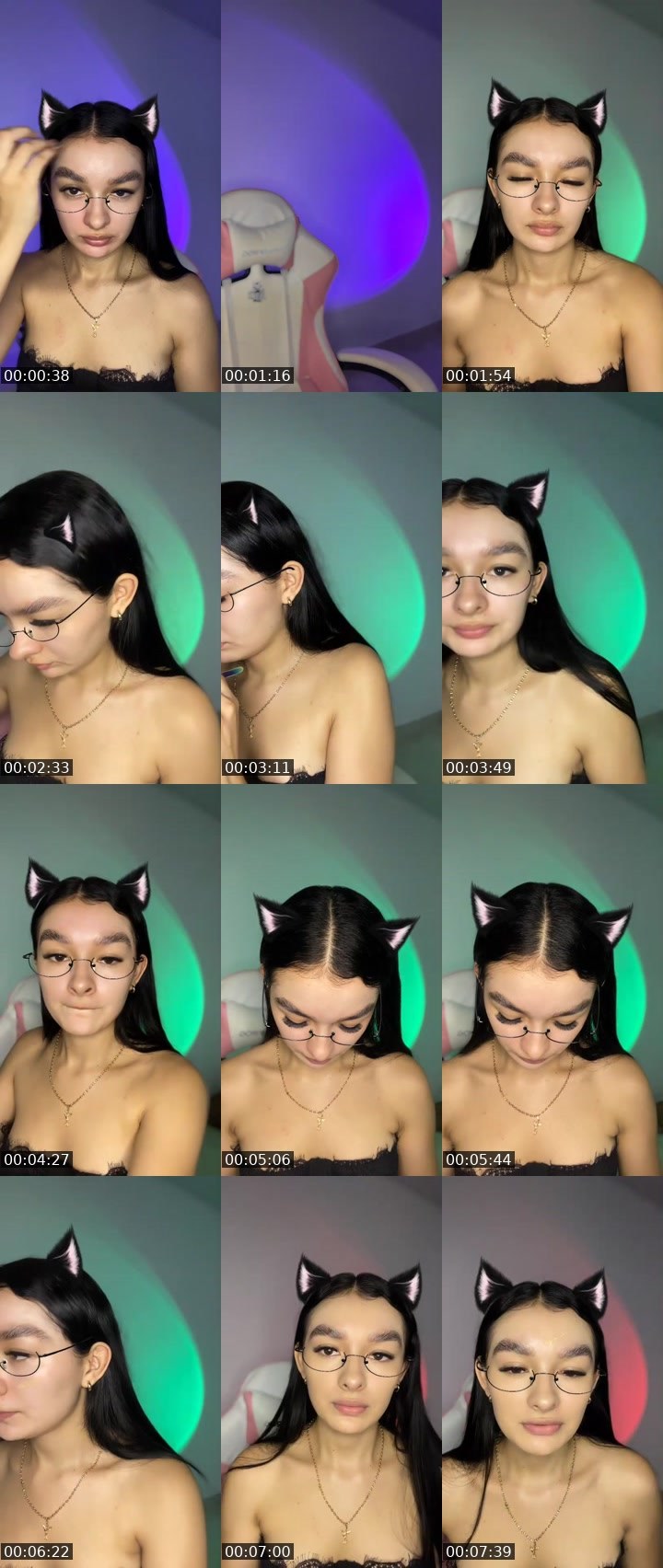 Contact-sheet preview of 𑣲𝐿𝓊𝓊🐅's MICO Live recording