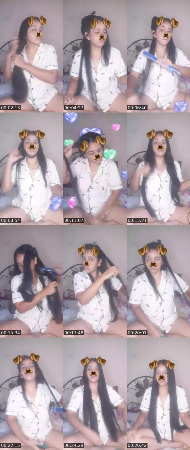 Contact-sheet preview of ᴱᴬ𝓢𝓸𝓯𝓱𝓲 🌹's MICO Live recording
