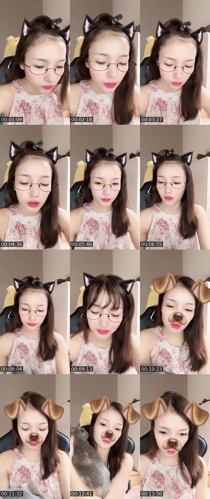 Contact-sheet preview of 𝐋𝐯• Baileys👅👽🔖's MICO Live recording
