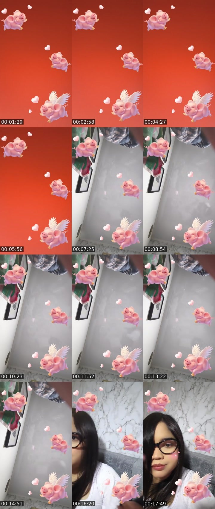 Contact-sheet preview of ⋆🦋ֶָ֢᩸ᨸέ֟ทท🦦᩸🍜💢🪫🔋⋆'s MICO Live recording