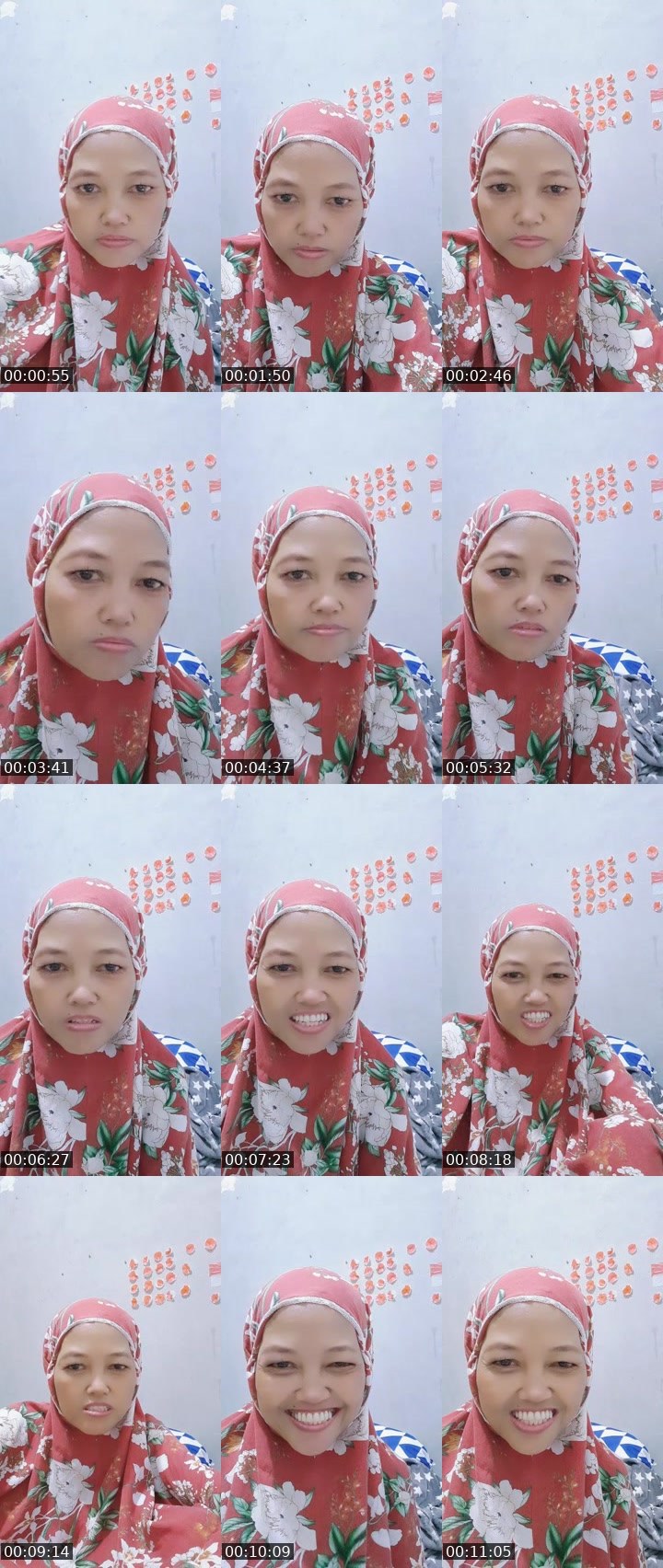 Contact-sheet preview of pk,10,20:45Seila Aini🫶κર's MICO Live recording