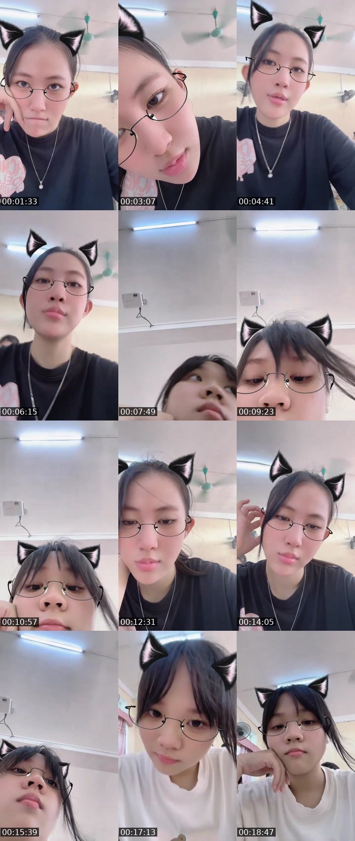 Contact-sheet preview of -10k🐮Thybaobei's MICO Live recording