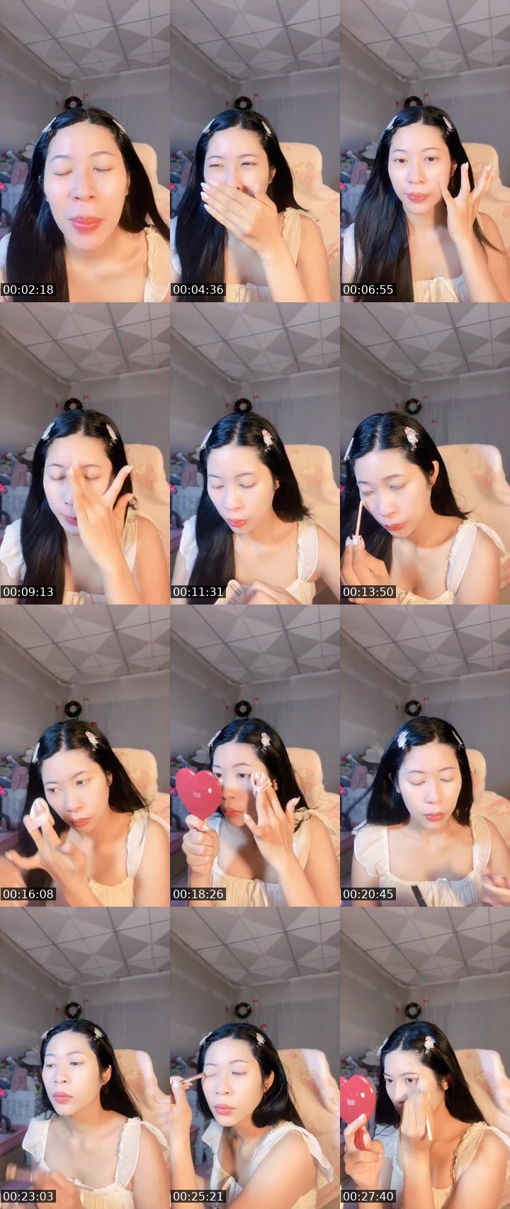 Contact-sheet preview of [Pink]  Pimmaji🐝 🎀's MICO Live recording
