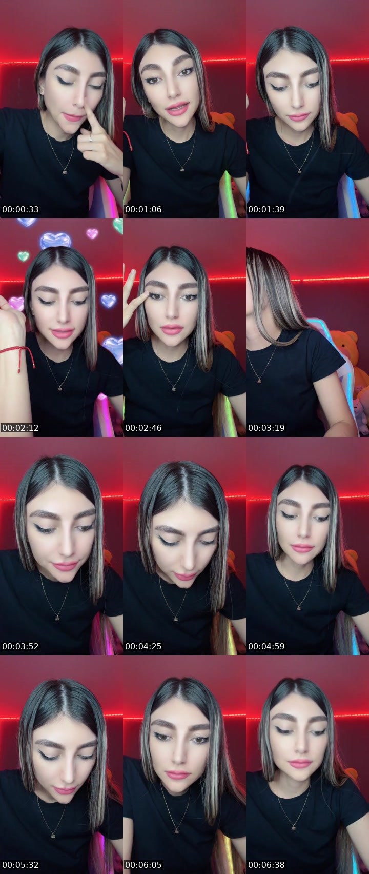 Contact-sheet preview of 🦋❥🌙𝐼𝓃𝒶🧝🏻‍♀️ᴹᵃᵍ👑's MICO Live recording