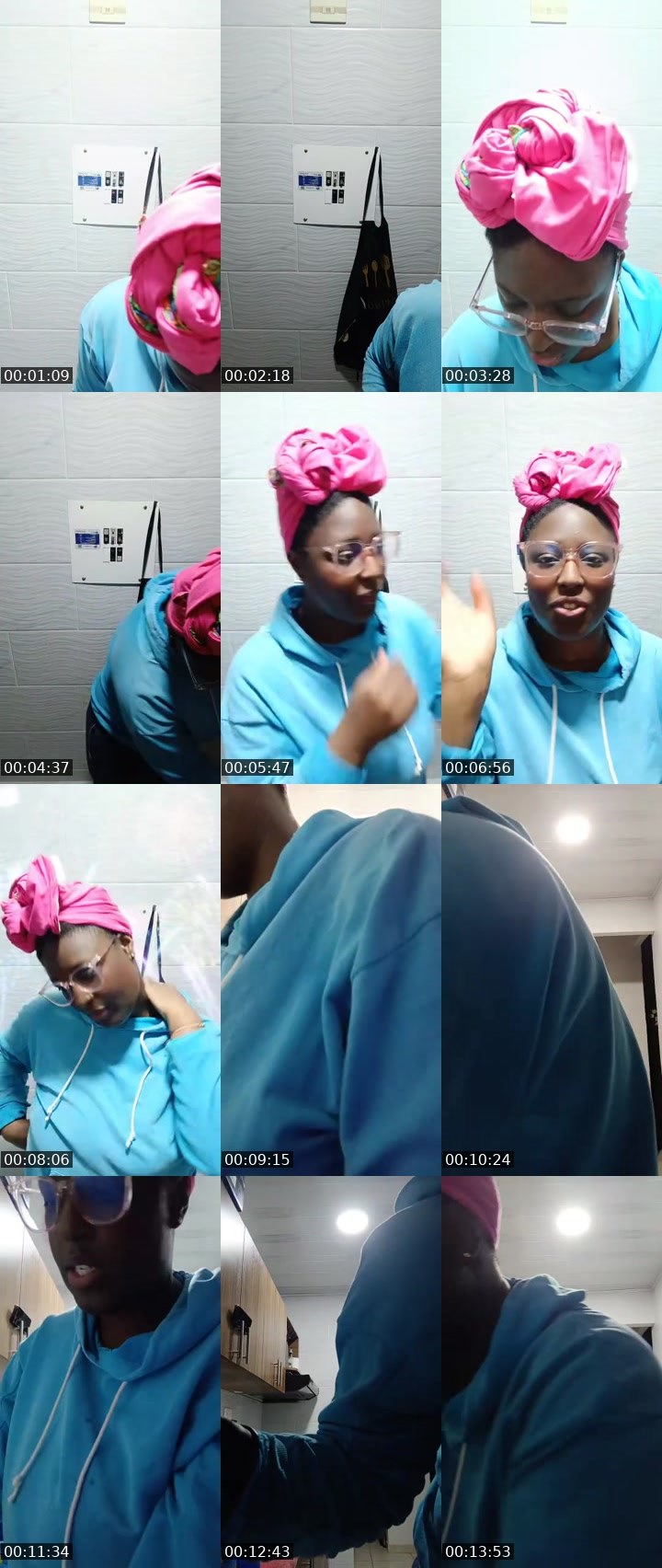 Contact-sheet preview of Shany🎶🎙🍓🍒🥥ᶠ⁵⁰⁴'s MICO Live recording