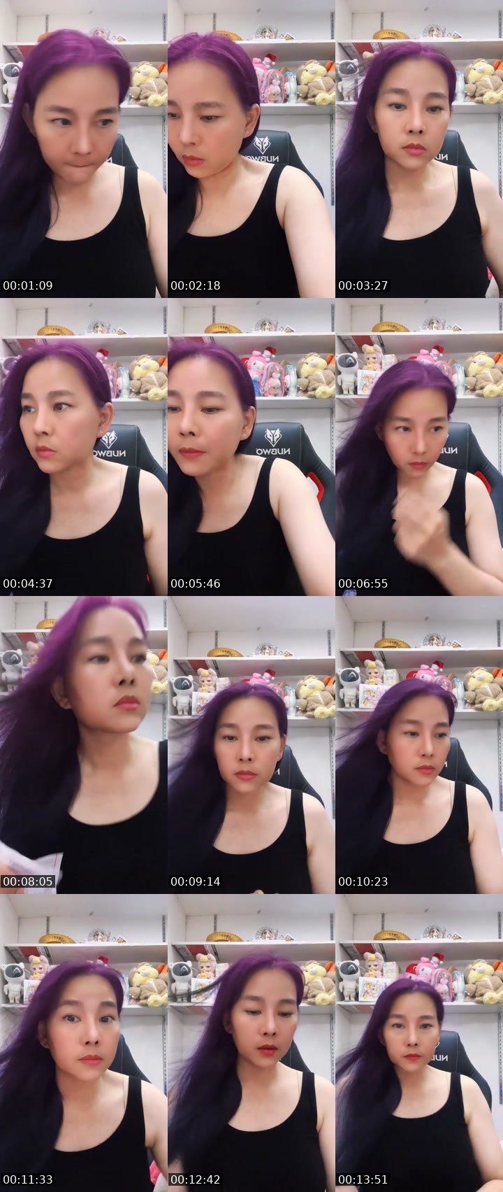 Contact-sheet preview of 🦉•Melody May's MICO Live recording