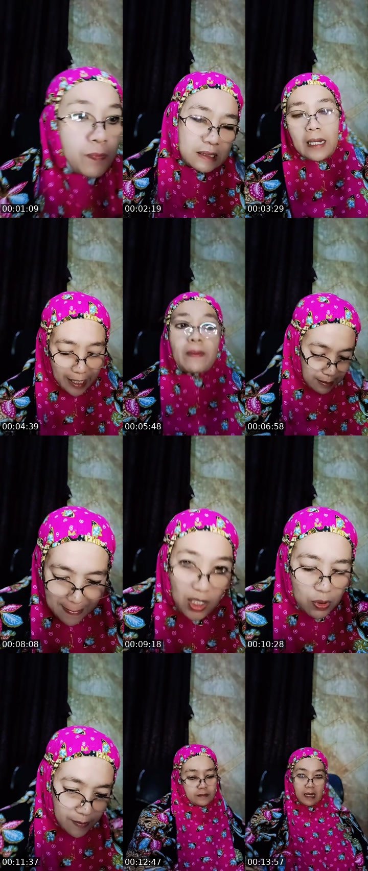 Contact-sheet preview of ơʂ°Oma Chan's MICO Live recording