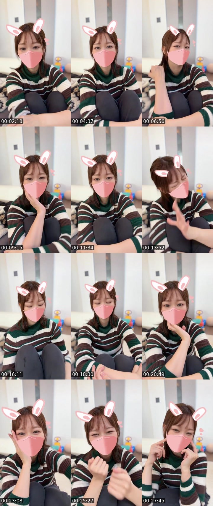Contact-sheet preview of うにいくら🦓🥝's MICO Live recording