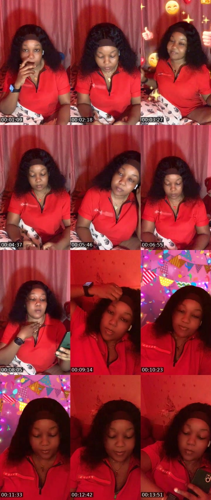 Contact-sheet preview of 5️⃣⭐️⚔️Angel😇Lily💙's MICO Live recording