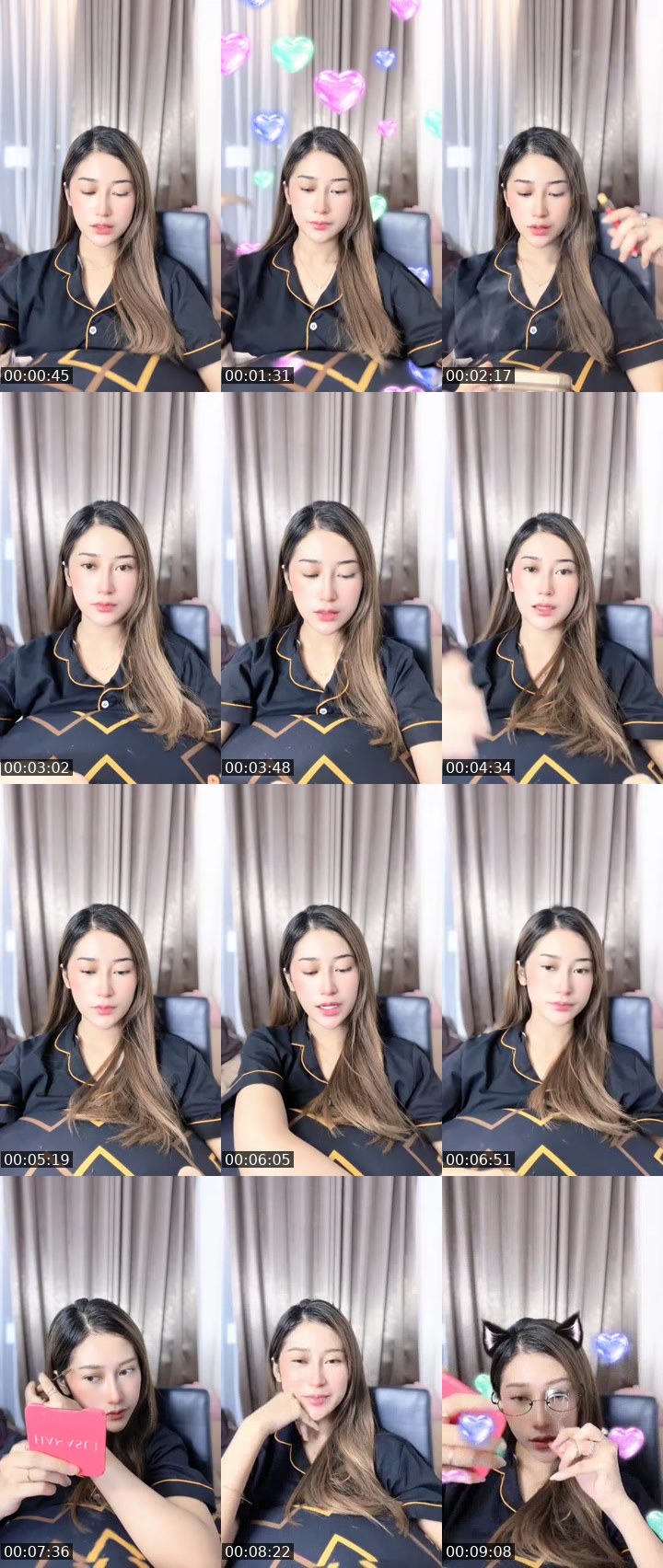 Contact-sheet preview of ᴶᴳᴿecca👅's MICO Live recording