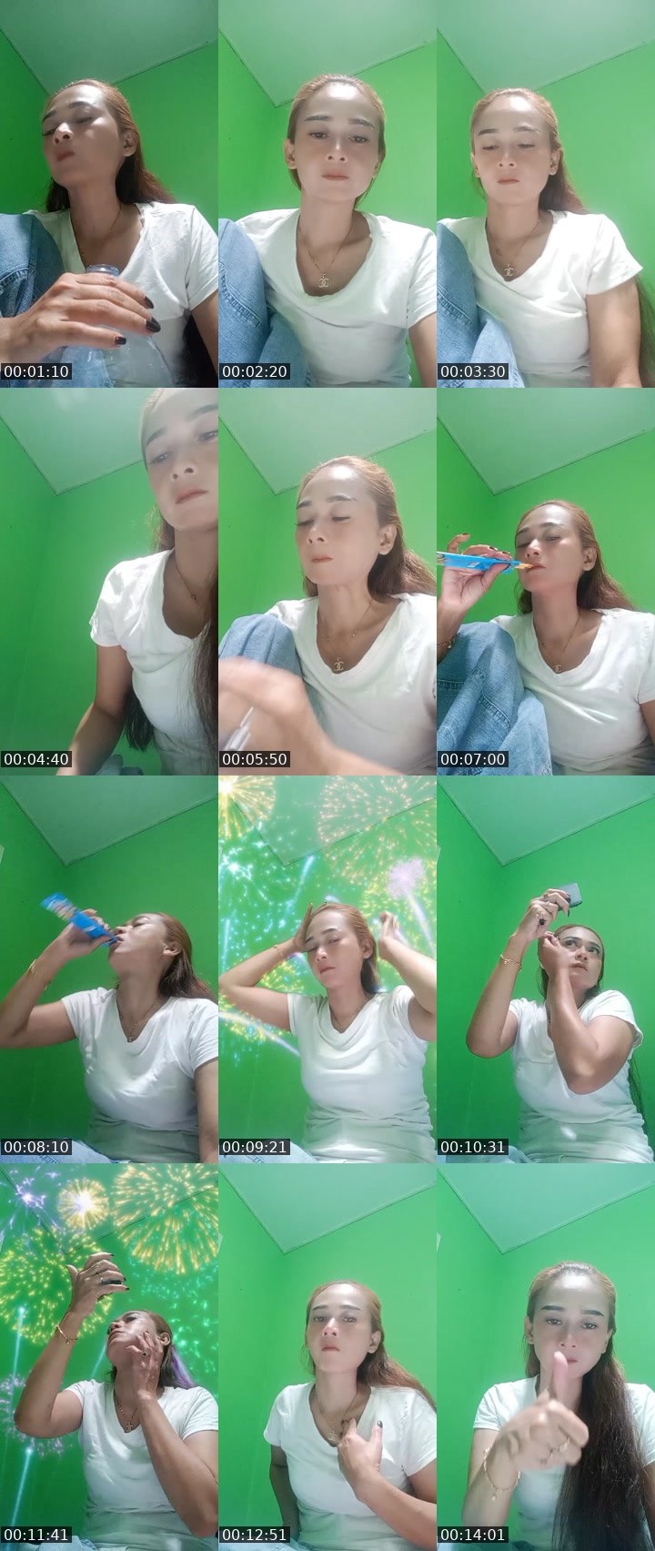 Contact-sheet preview of ᴮᴬ Lizaa's MICO Live recording