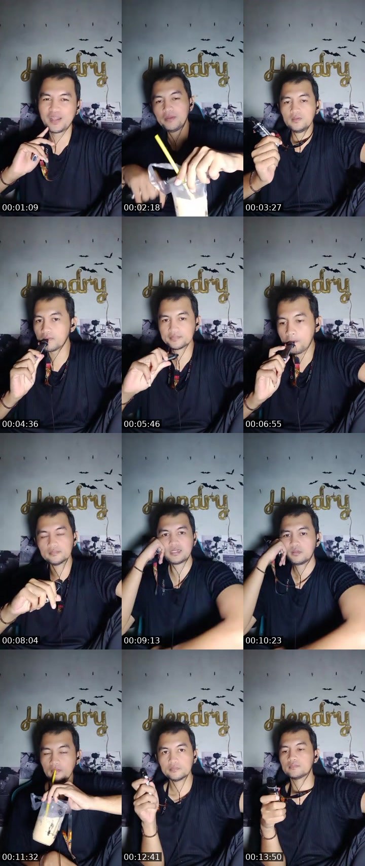 Contact-sheet preview of 🧛🏻‍♂️ 𝐎ᴍ 𝐁ᴜʀʜᴀɴ 💸 ᴱᴸᴸᴱ's MICO Live recording