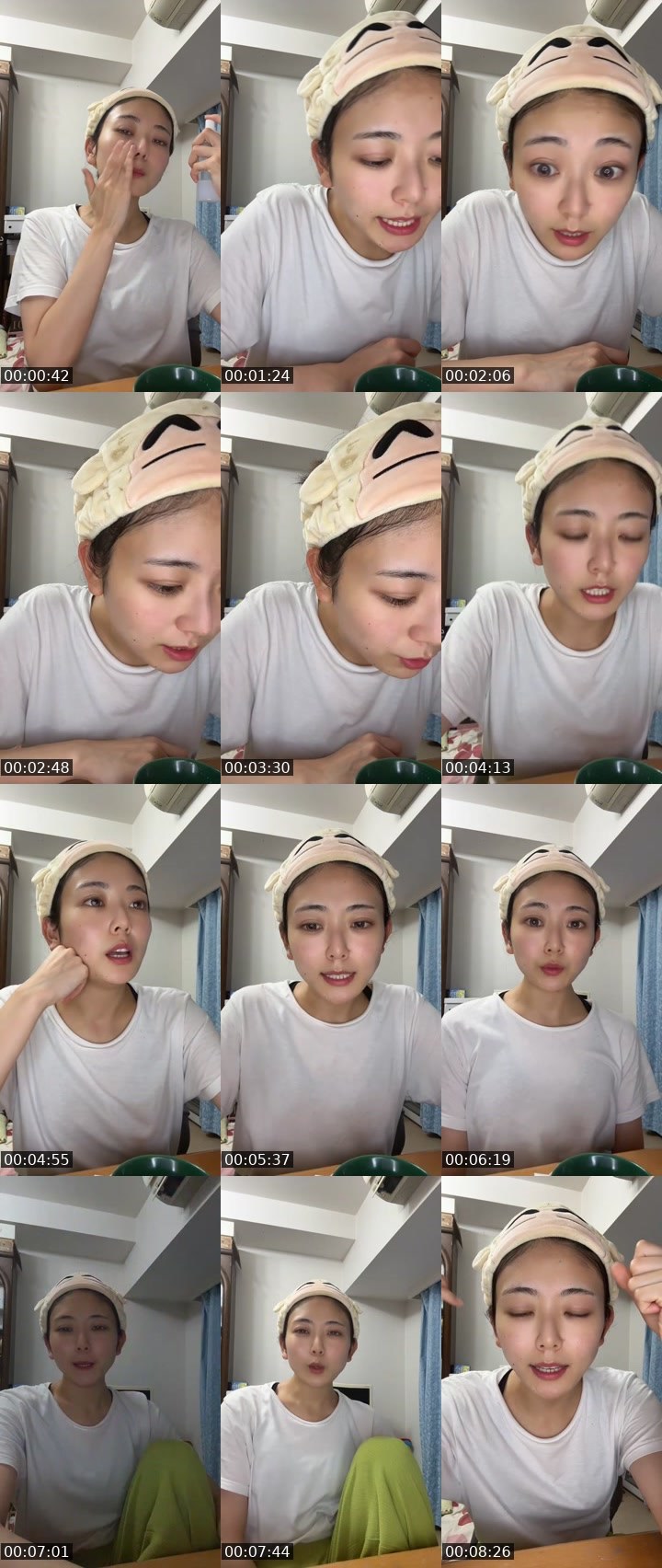 Contact-sheet preview of すみれ🐱🌻's MICO Live recording