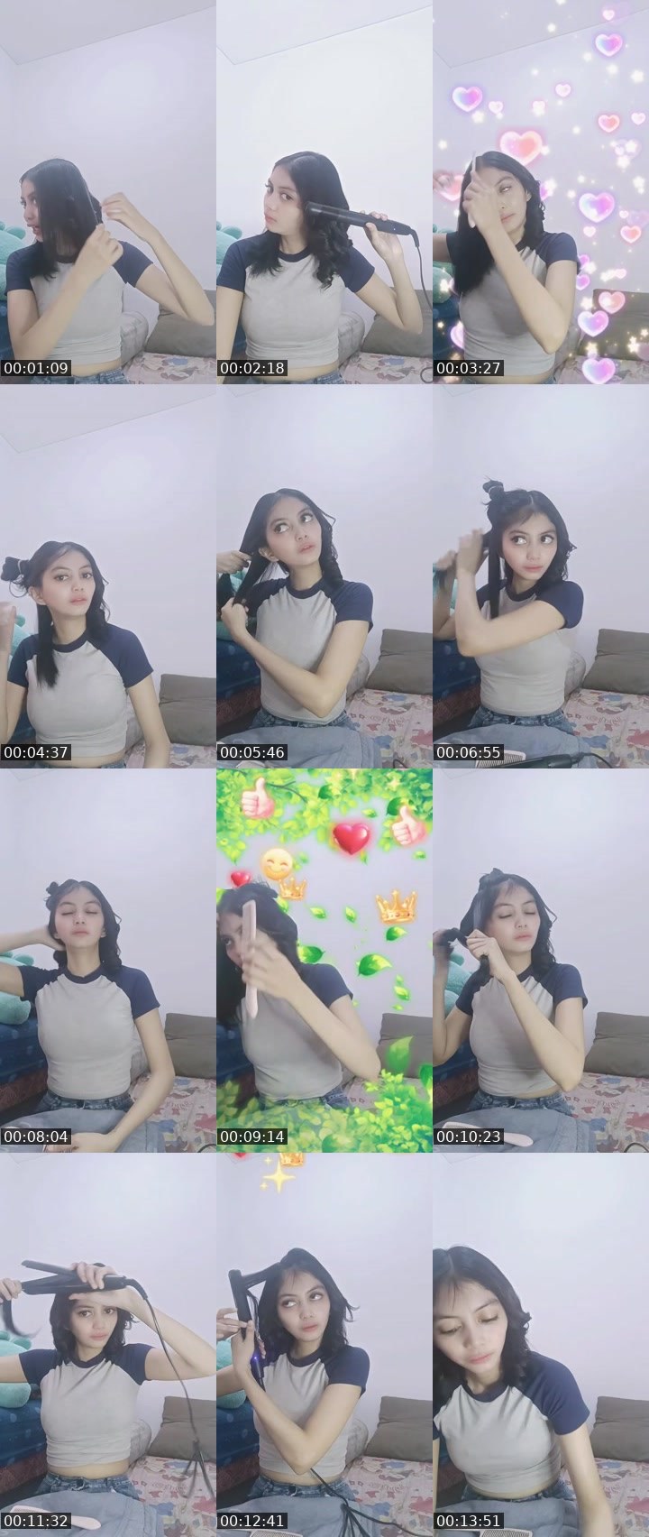 Contact-sheet preview of ᴮᵉᵃʳ🐻Skyyy🌈💫♥️💙's MICO Live recording
