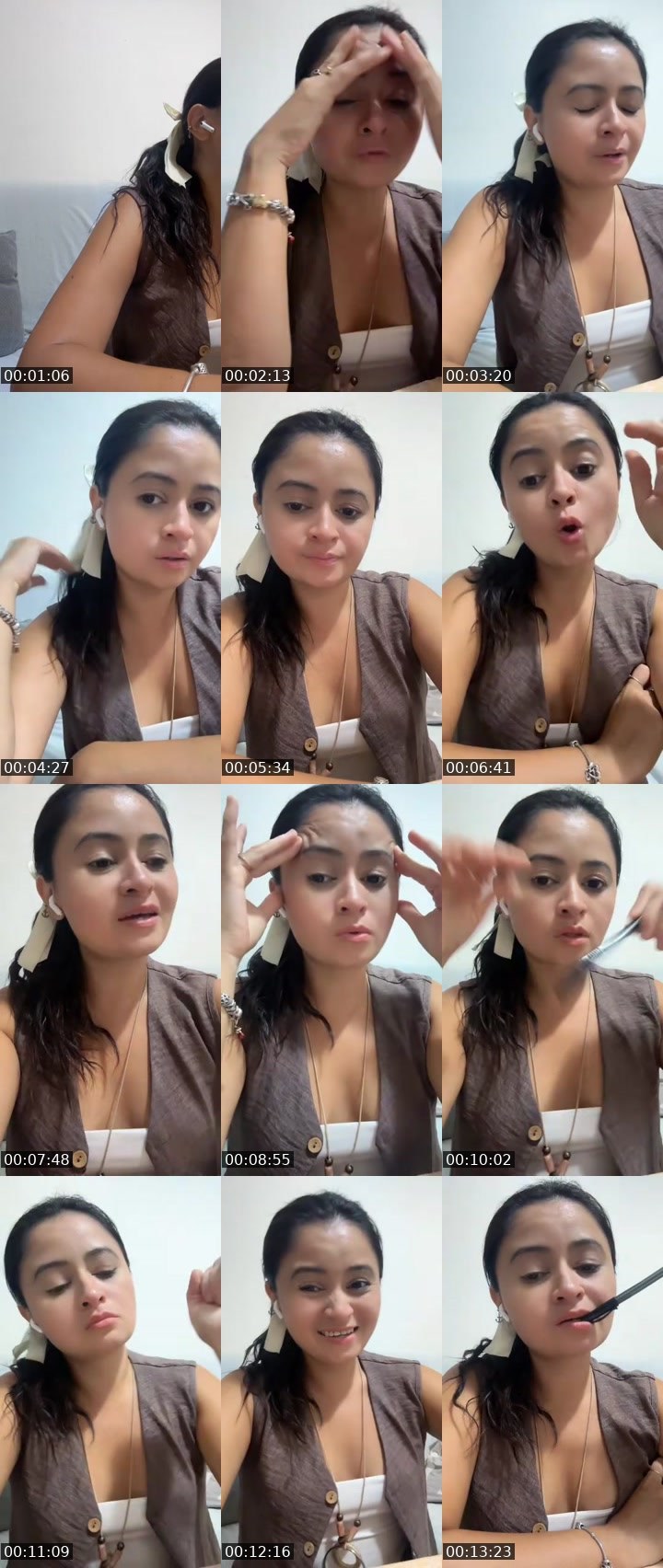 Contact-sheet preview of ⁿ𑁤ᒻupita🪭💃🏻🐦‍🔥🤫🐰's MICO Live recording