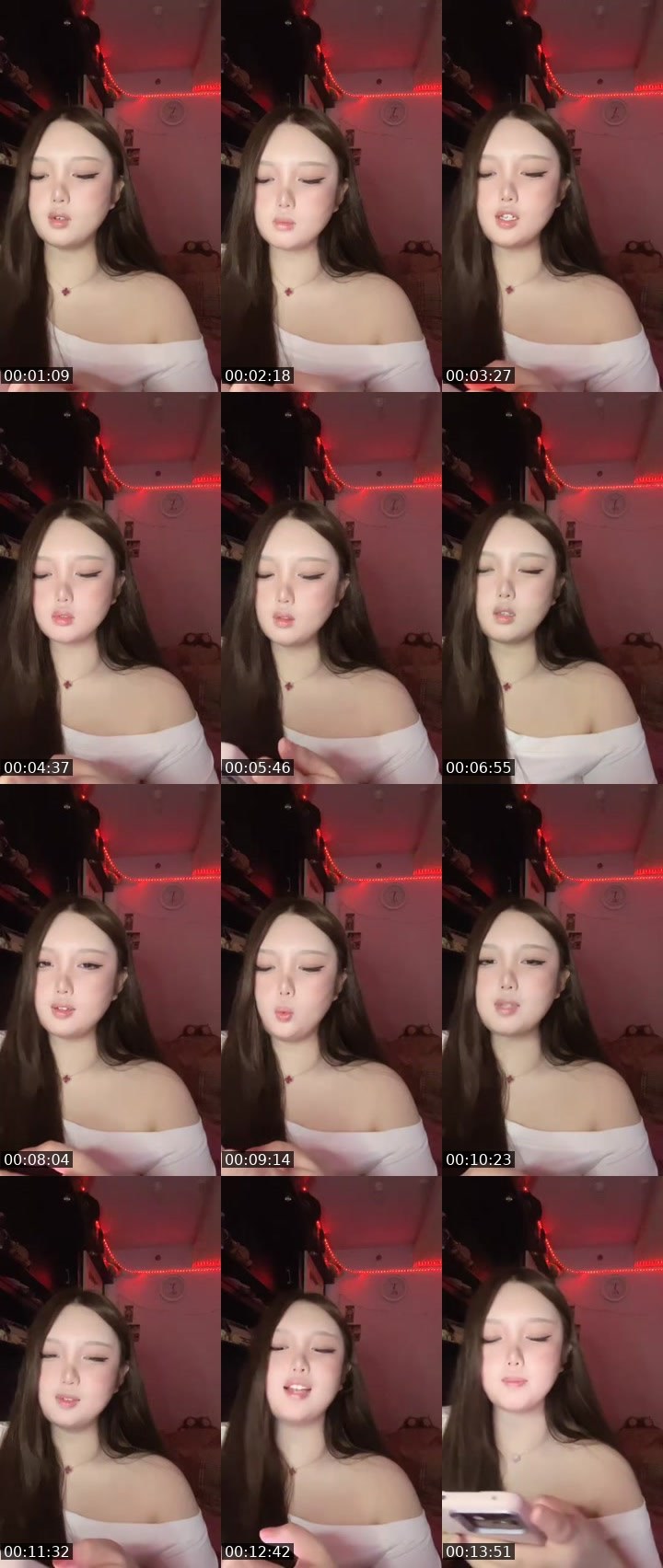 Contact-sheet preview of Olivia ᴱᴸᴵᵀᴱ 🤞🐻‍❄🦇🍼🌊's MICO Live recording