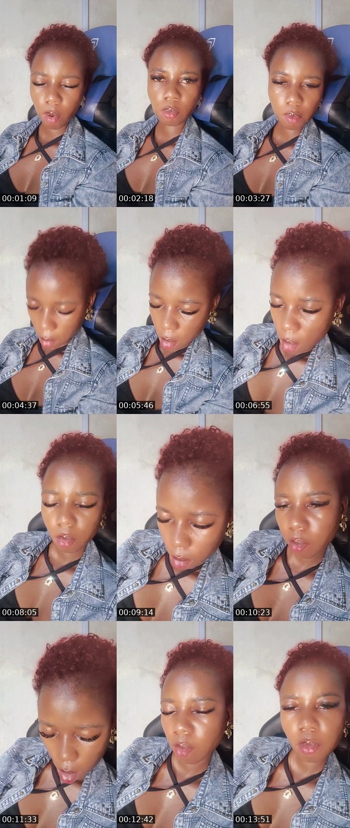 Contact-sheet preview of 130k🦅𓄂MEIRA♡𓆪 🏠's MICO Live recording