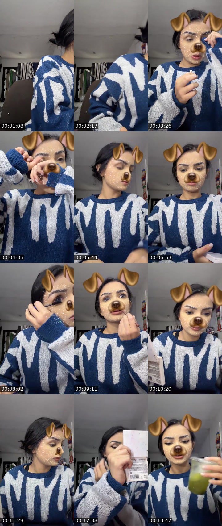Contact-sheet preview of Danna🍩𝓢ᴮ🔱's MICO Live recording