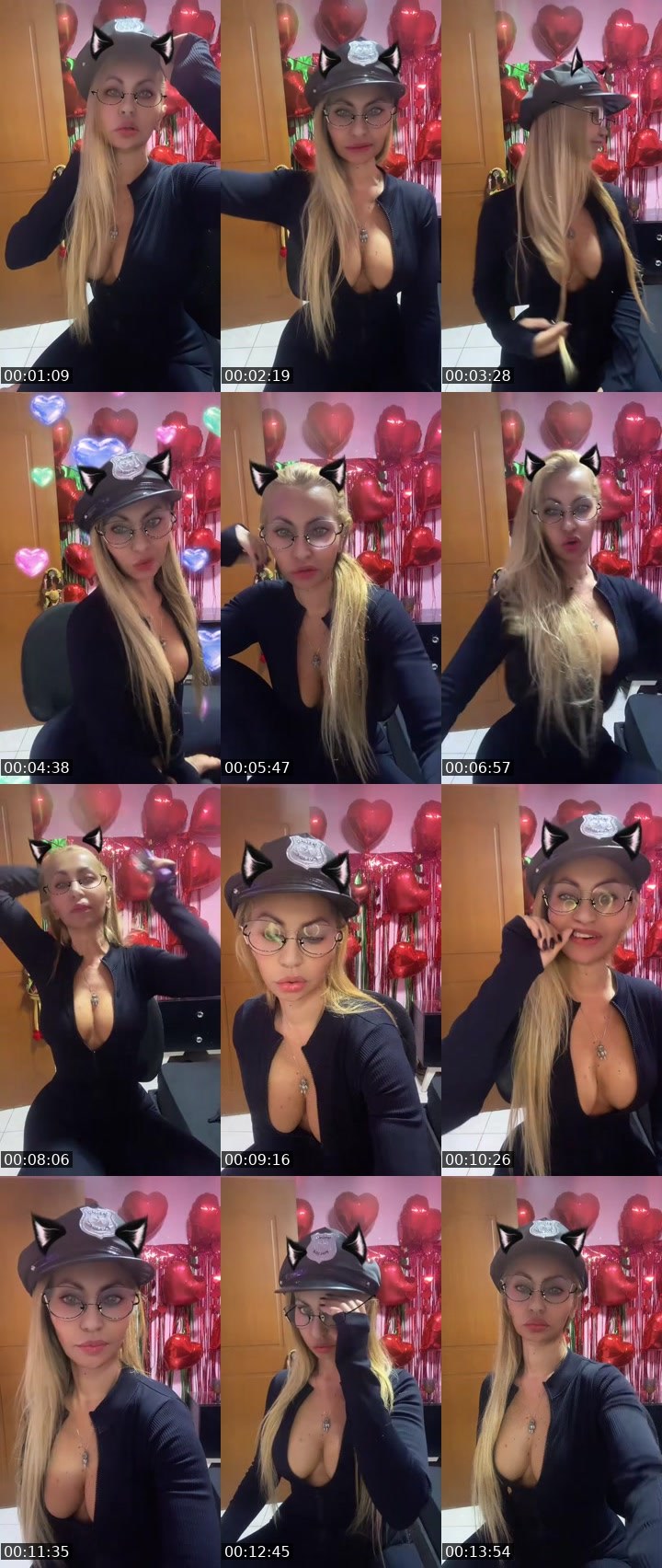Contact-sheet preview of 𝓢ᴮ🔱 🔥💃CHANEL🍒🥥♥️'s MICO Live recording