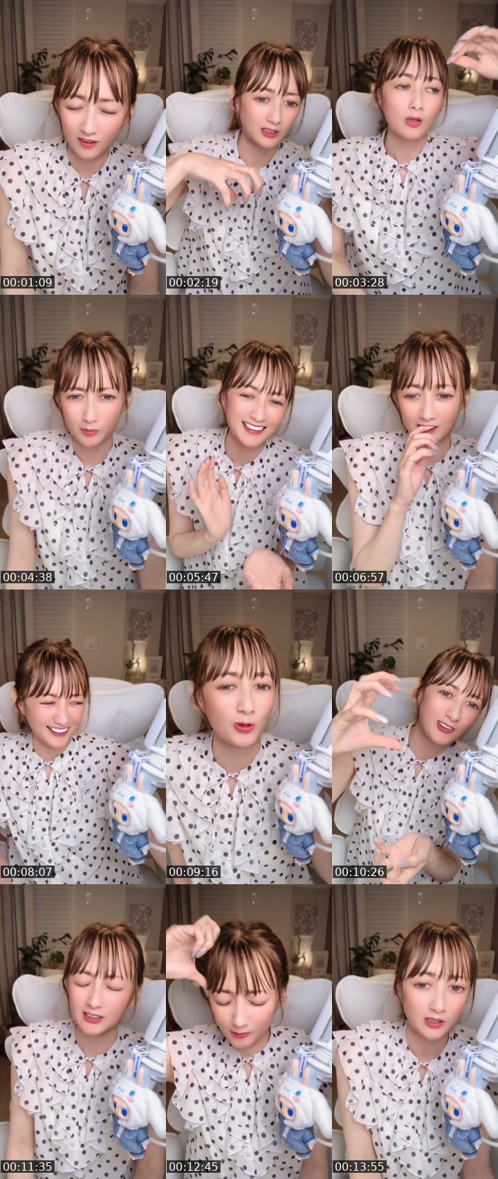 Contact-sheet preview of サラちゃん🍿💭's MICO Live recording