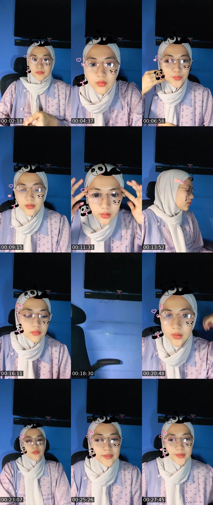 Contact-sheet preview of 👑𐙚 ̊ 𝘼𝙡𝙡𝙚𝙣𝙖 ˢᵖᵃʷⁿ 🍓's MICO Live recording