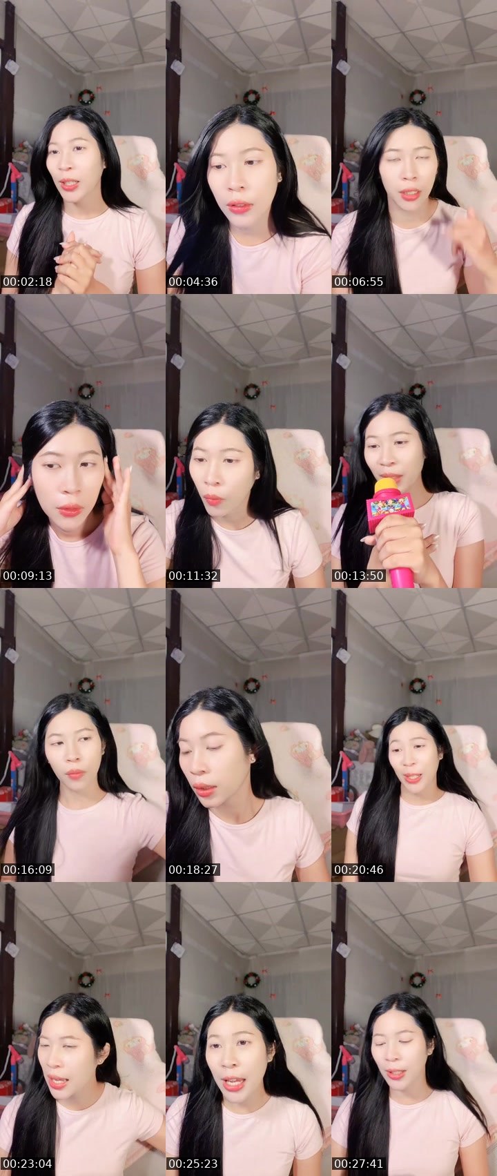 Contact-sheet preview of [Pink]  Pimmaji🐝 🎀's MICO Live recording