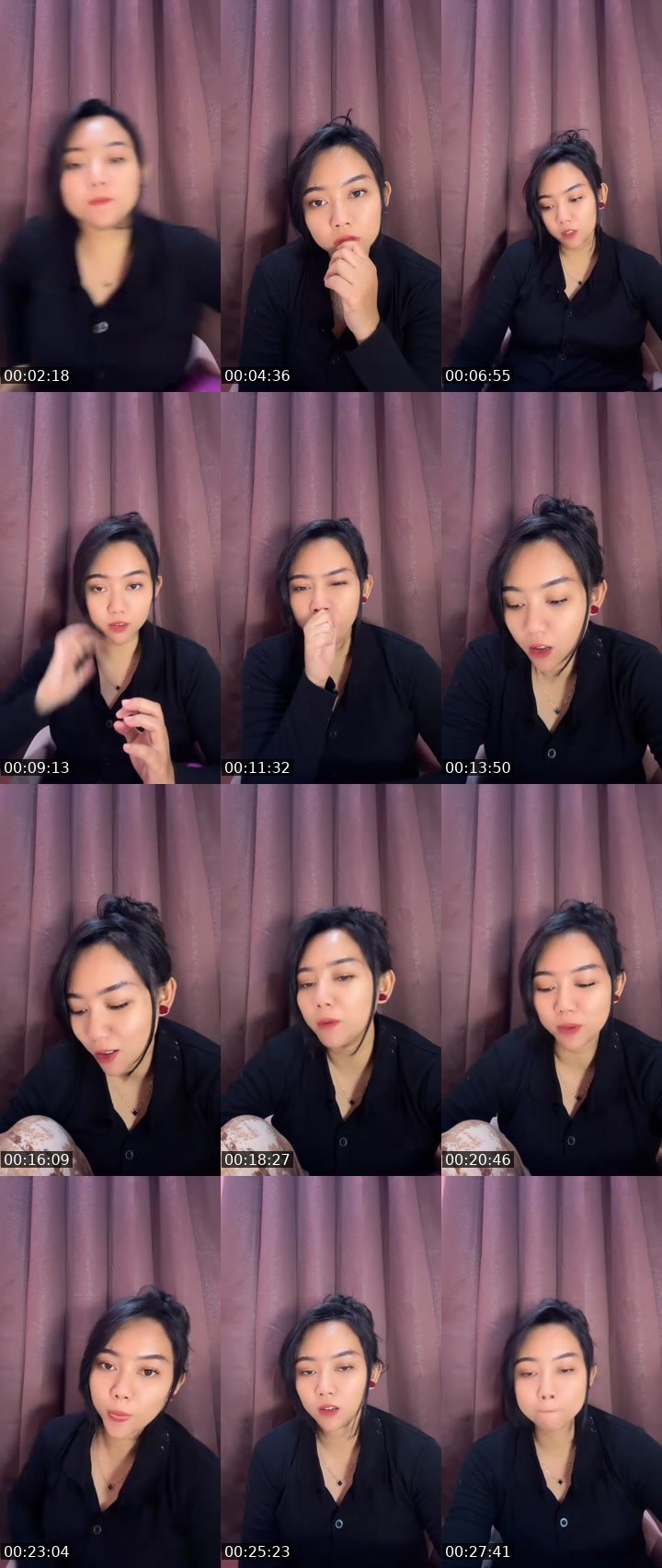 Contact-sheet preview of ⋆𐙚 vanyaaa💋's MICO Live recording