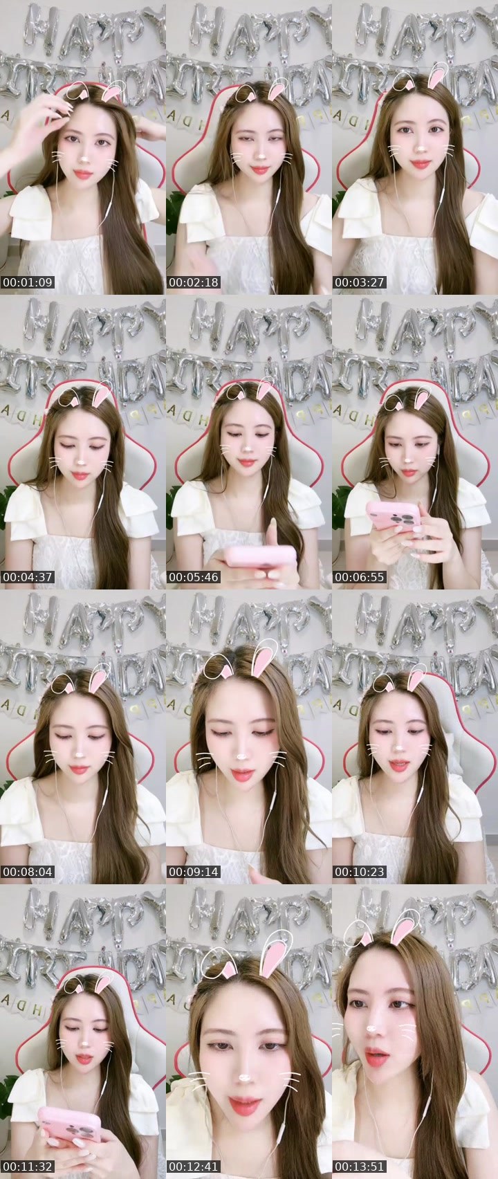 Contact-sheet preview of 💐 Cá Bống iuuu 🐠's MICO Live recording
