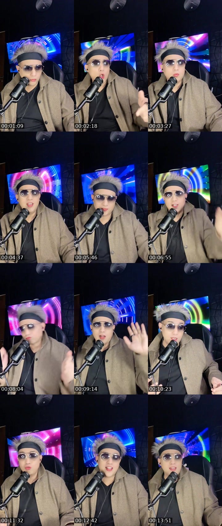 Contact-sheet preview of BELUTᴸᴱᴸᴬᴴ's MICO Live recording