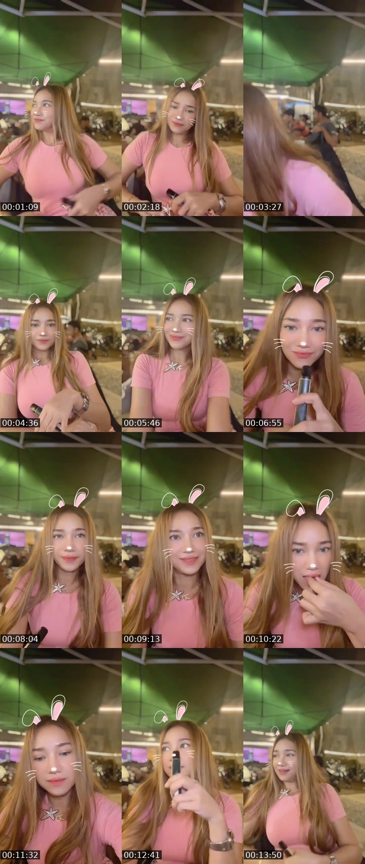 Contact-sheet preview of ZARA ᔆᴵᴺᴳᴬ🦁's MICO Live recording