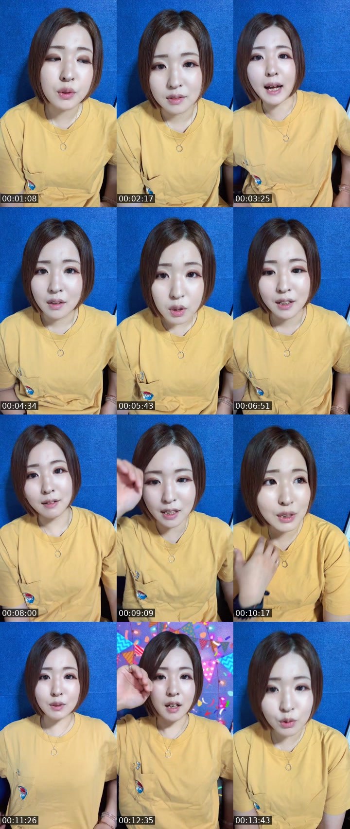 Contact-sheet preview of にっちー🐹🫧's MICO Live recording