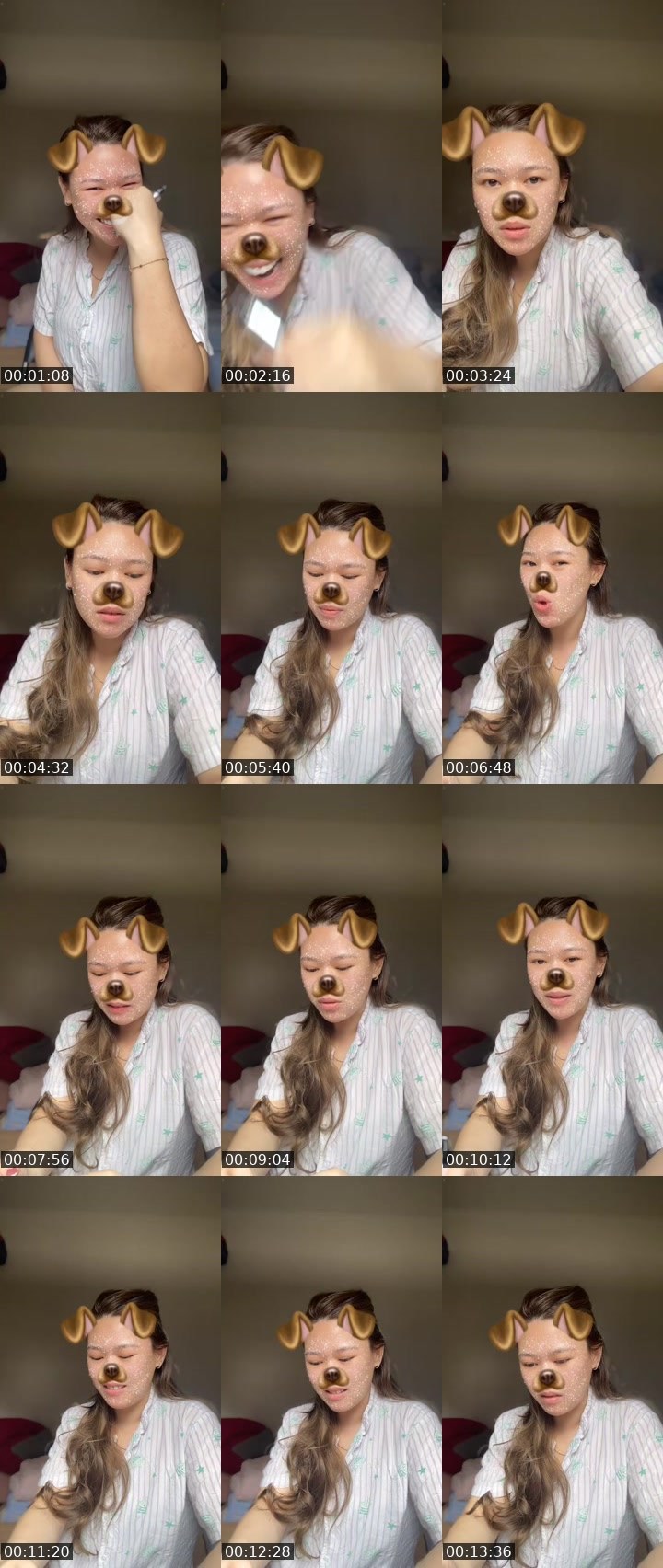 Contact-sheet preview of 🐺Ciaaa🐾🐼☁️'s MICO Live recording