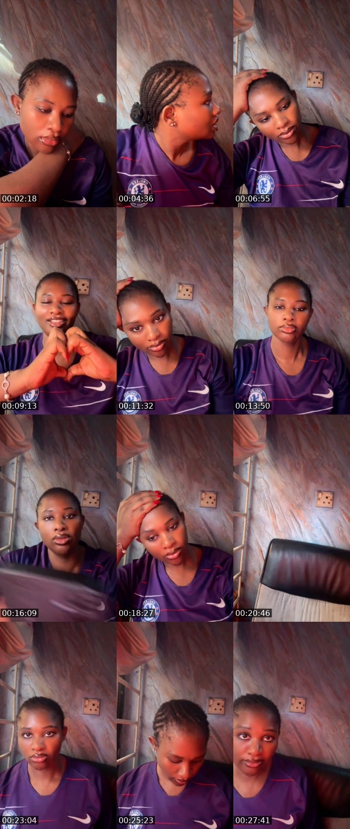 Contact-sheet preview of 🈴️☻❤️⚡️swtberry🥑🙅🏾‍♂'s MICO Live recording