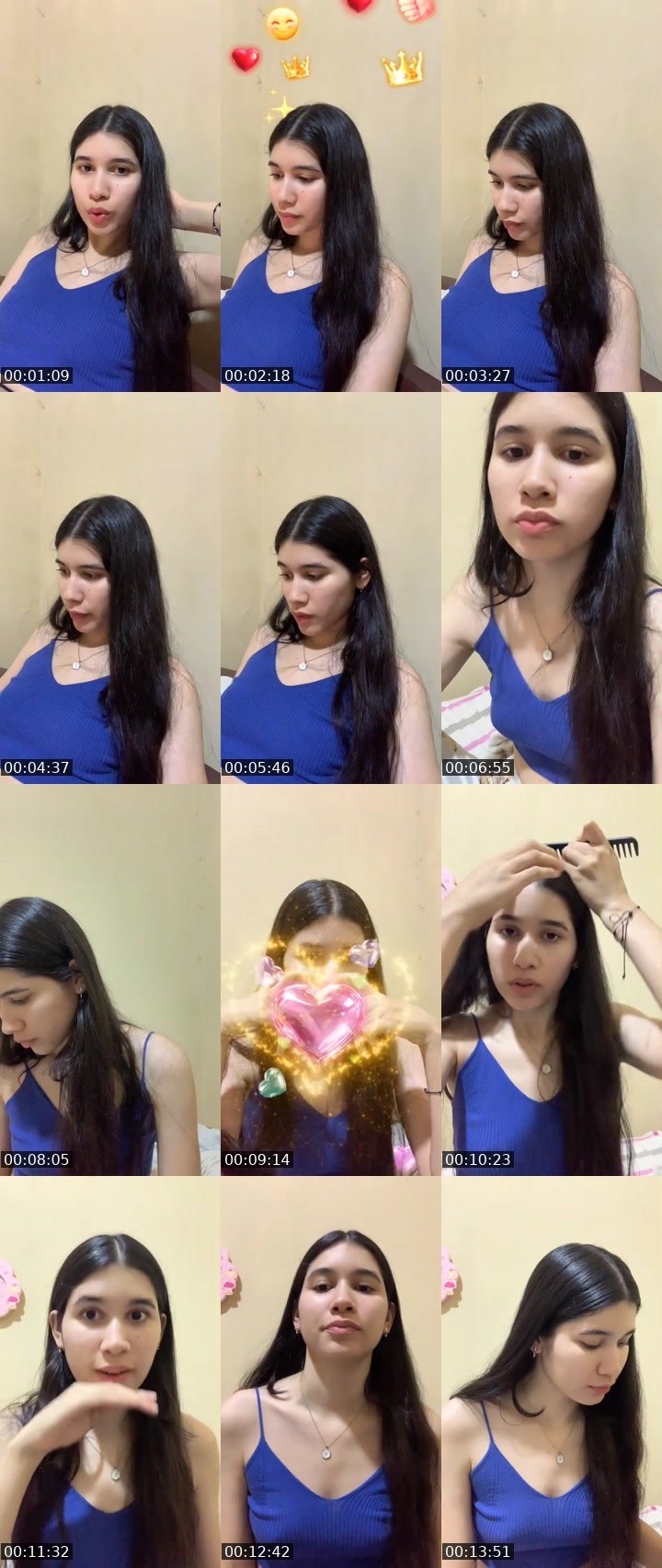 Contact-sheet preview of 🪬Hannah💠's MICO Live recording