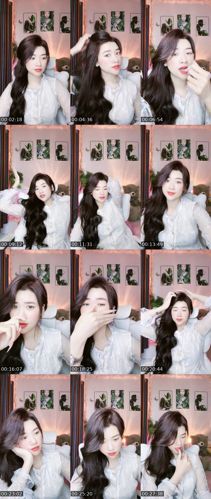 Contact-sheet preview of |⚡️|𝐇.𝐓𝐫𝐚𝐧g🤍🎋's MICO Live recording
