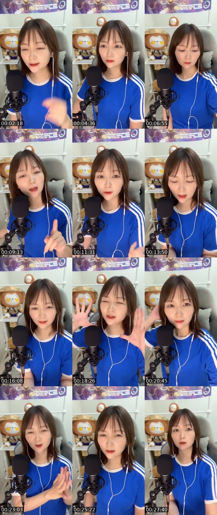 Contact-sheet preview of うにいくら🦓🥝's MICO Live recording