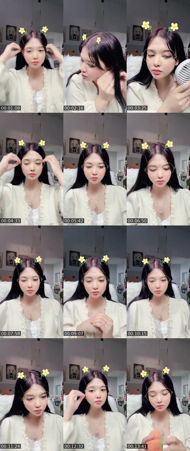 Contact-sheet preview of Zoe iu 🍒's MICO Live recording
