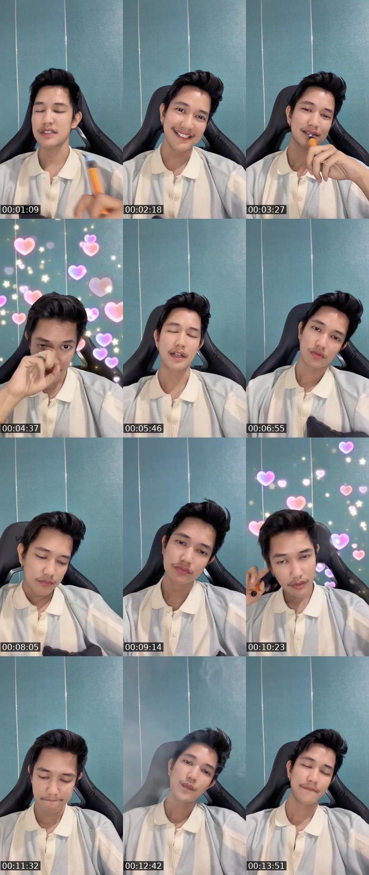 Contact-sheet preview of ☣️VARO ᴱ⁻ᵀᴱᴬᴹ's MICO Live recording