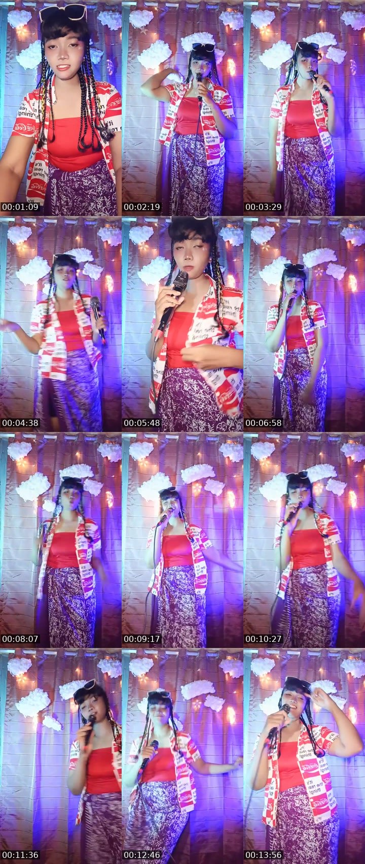 Contact-sheet preview of ༭Ðઙ̬̐ᥑ🎙Coach Bebet❤‍🔥's MICO Live recording
