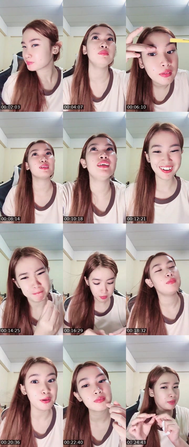 Contact-sheet preview of Sly New vj SOMSom🍭🐣's MICO Live recording