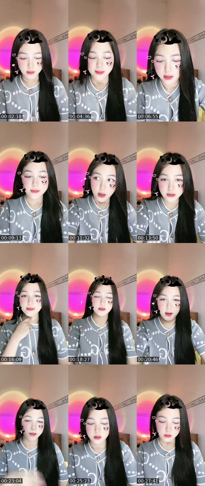 Contact-sheet preview of [♦️] Zin Bae 🎀's MICO Live recording