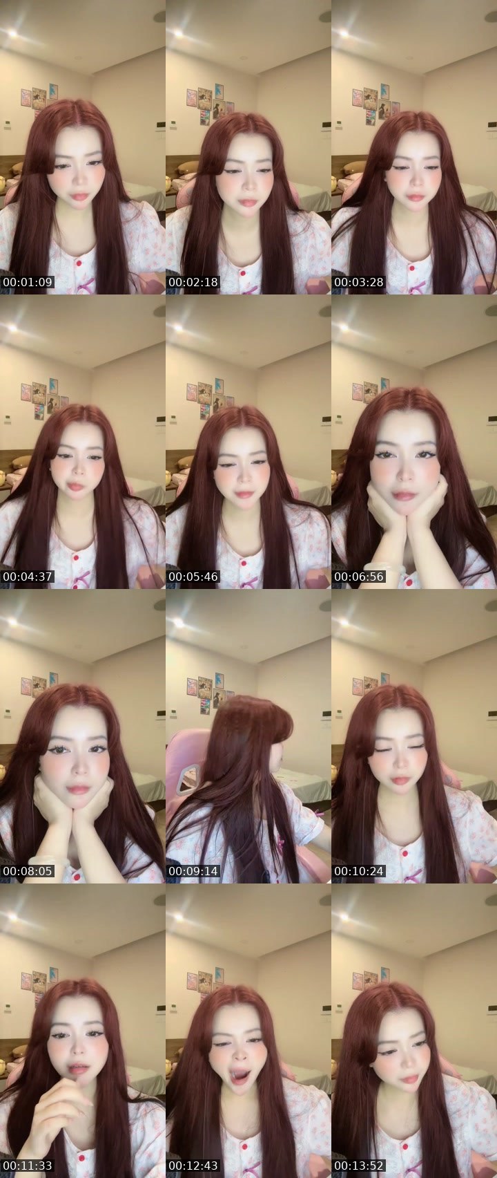 Contact-sheet preview of ㅤ🐮 Na Bibi 💗🥷's MICO Live recording
