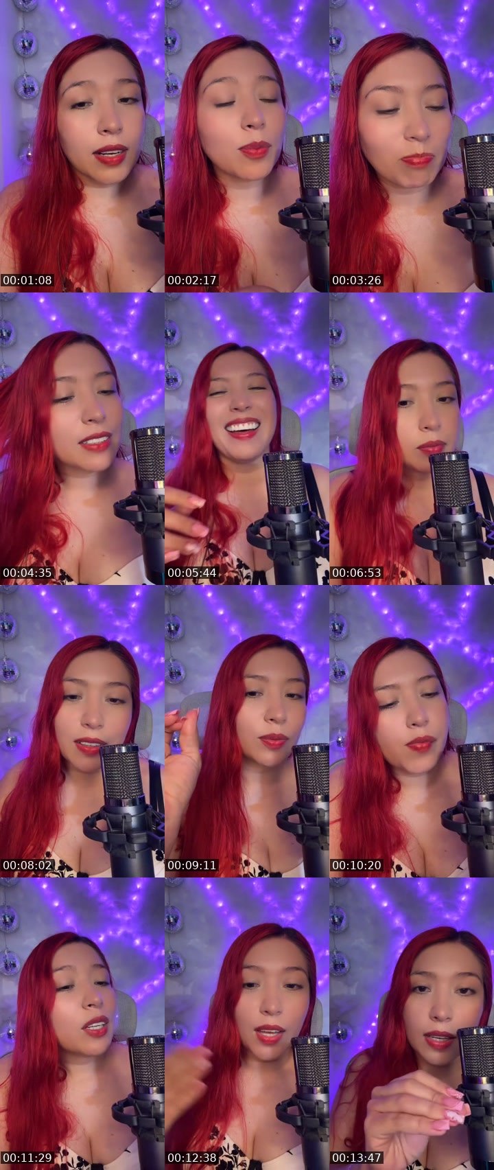 Contact-sheet preview of 🎙️Alexa👑The Queen Agencia's MICO Live recording
