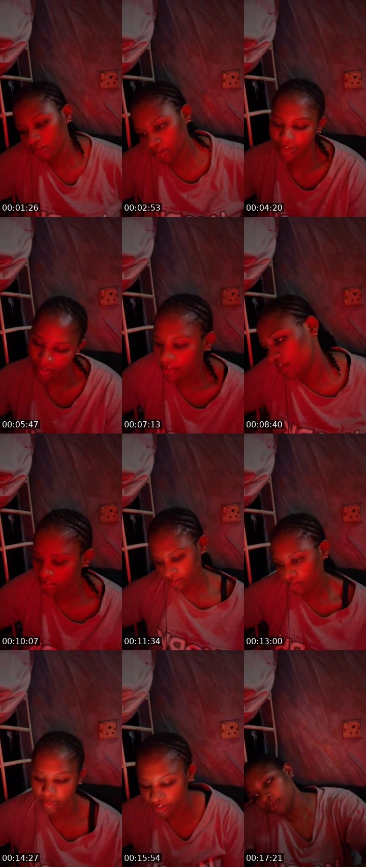 Contact-sheet preview of 🈴️☻❤️⚡️280k🥺swtberry🥑🙅🏾‍♂'s MICO Live recording
